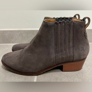 Jack Rogers Women’s Charcoal Suede Ankle Booties